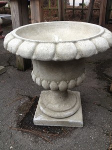 cast stone urn 