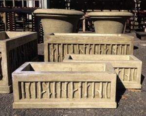 cast stone window boxes