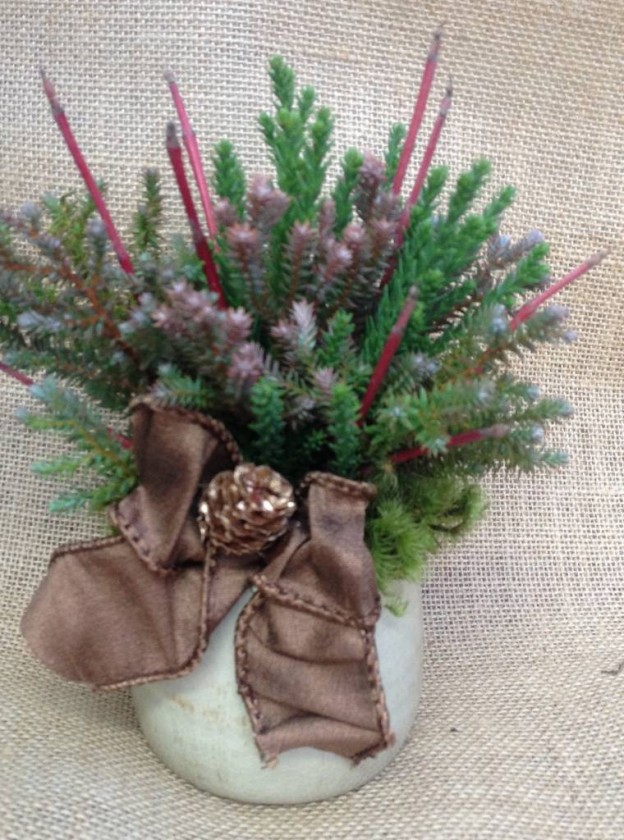 More Holiday Inspiration – Arrangements, Flowers and Greens – Part 2 ...